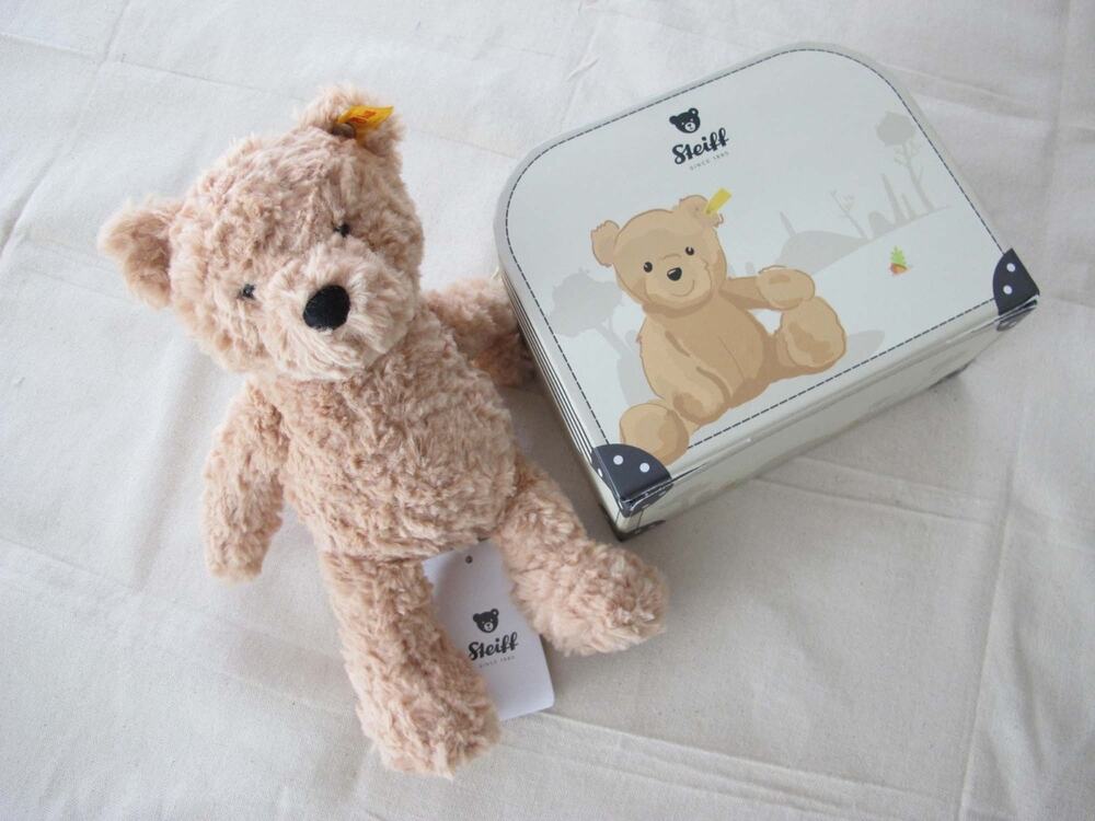 NWT Steiff Jimmy Mini Teddy Bear with Case Nordstrom